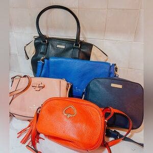 Set of 5 Pre-Loved Kate Spade Purses – Chic & Timeless Collection